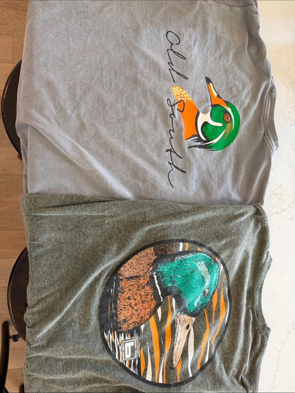 Kids' Duck Graphic Tee - Gray